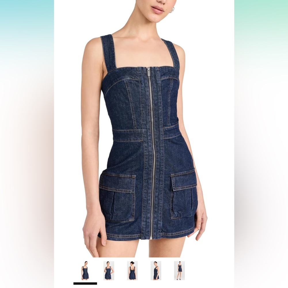 Amanda Uprichard Gage Dress, Heritage Wash